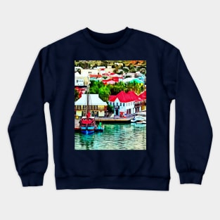 Caribbean - Antigua - St. Johns Harbor Early Morning Crewneck Sweatshirt